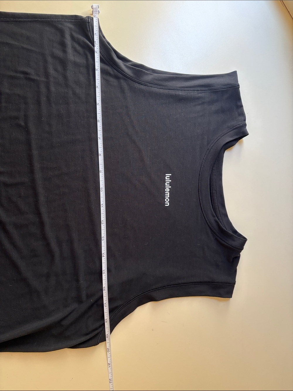 Lululemon Black Jersey Training Tank Top - Picture 6 of 6